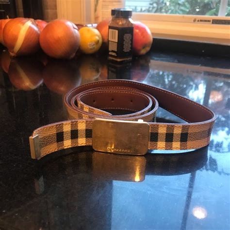 belt burberry skinny|burberry belt women.